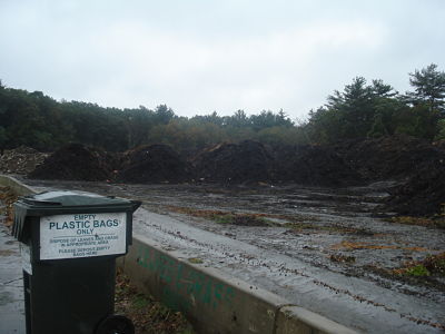 Wellesley MA RDF yard waste area