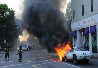 wellesley square car fire